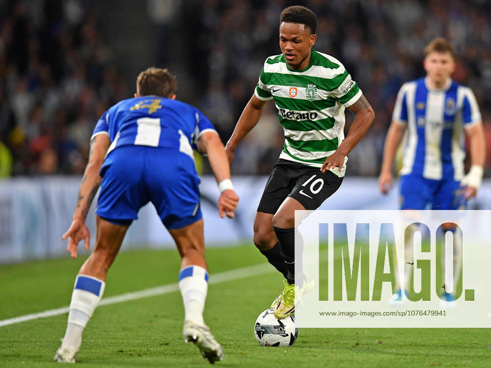 22nd April 2026; Dragao Stadium, Porto, Portugal; Taca de Portugal, FC Porto versus Sporting Lisboa; Geny Catamo of Sporting Lisboa DanielxCastro DiaEsportivo