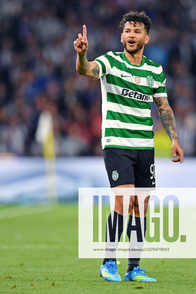 22nd April 2026; Dragao Stadium, Porto, Portugal; Taca de Portugal, FC Porto versus Sporting Lisboa; Luis Suarez of Sporting Lisboa DanielxCastro DiaEsportivo