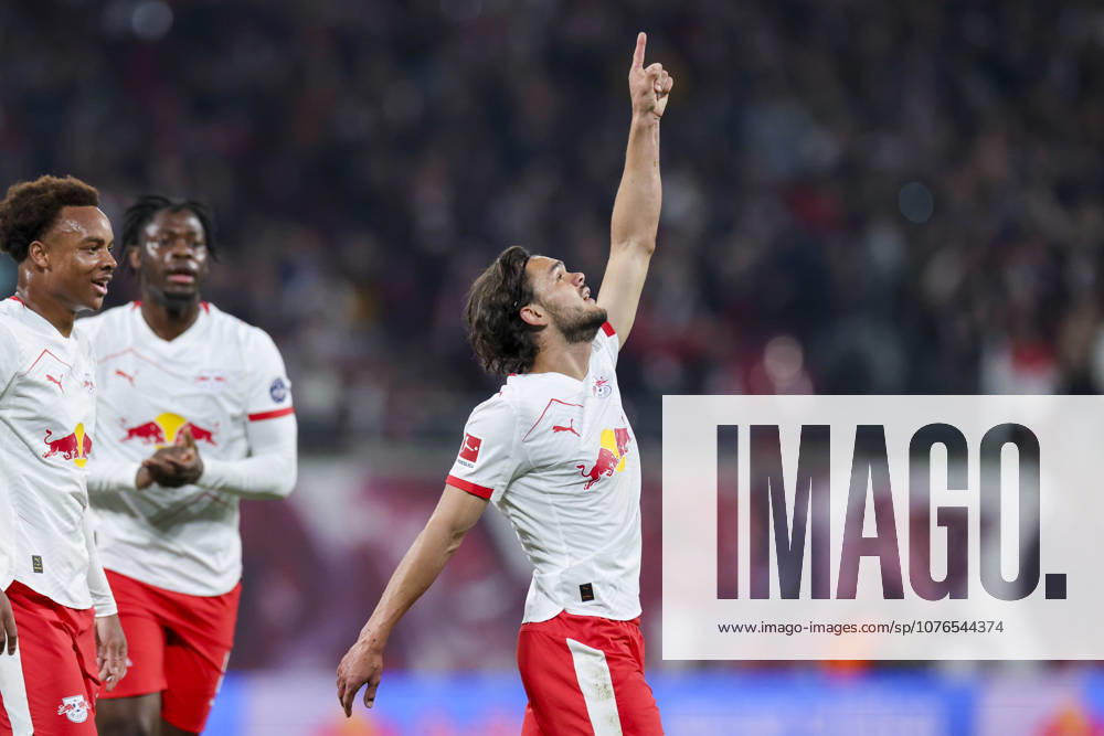Max Finkgraefe RB Leipzig celebrates his goal for 1 0, Bundesliga, RB Leipzig v 1 FC Union Berlin, Red Bull Arena on April 24, 2026 in Leipzig, Germany Photo by Marco Steinbrenner DeFodi Images Max Finkgraefe RB Leipzig celebrates after scoring his teams first goal, Bundesliga, RB Leipzig v 1 FC Union Berlin, Red Bull Arena, April 24, 2026 in Leipzig, Germany Photo by Marco Steinbrenner DeFodi Images DFL regulations prohibit any use of photographs as image sequences and or quasi video