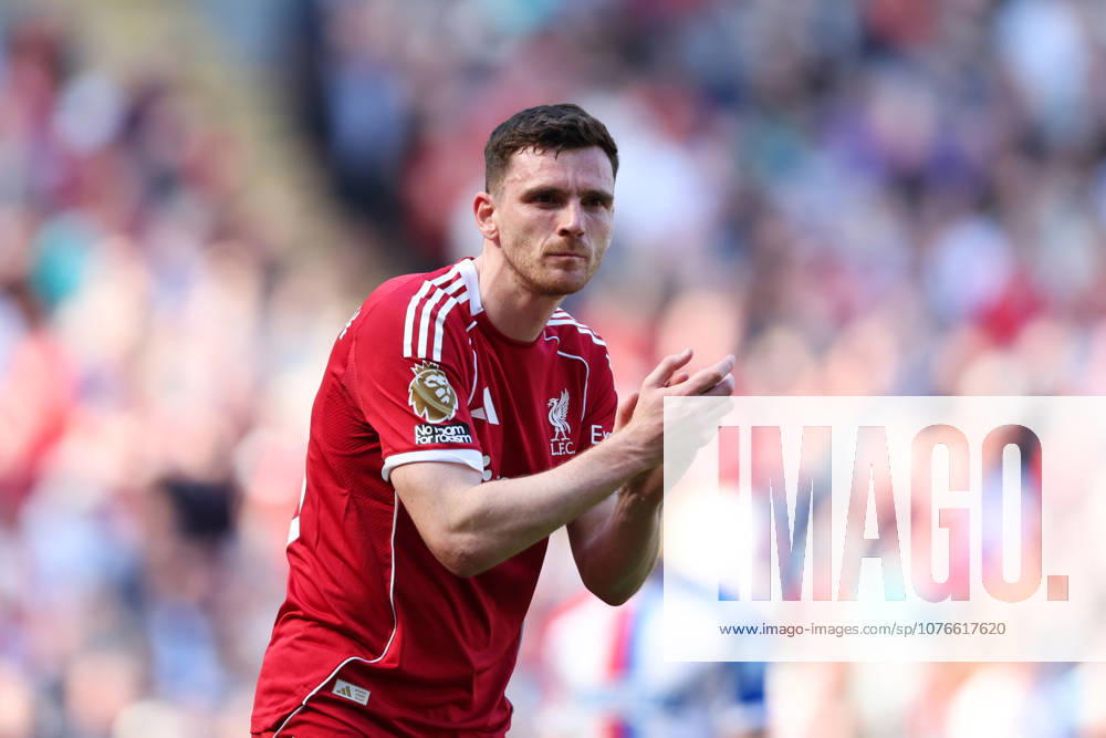 Liverpool, England, 25th April 2026. Andrew Robertson of Liverpool during the Liverpool vs Crystal Palace Premier League match at Anfield, Liverpool. Picture credit should read: Jessica Hornby Sportimage . SPI_176_JH_LIVERPOOL_CRYSTAL_PALACE SPI-4733-0176