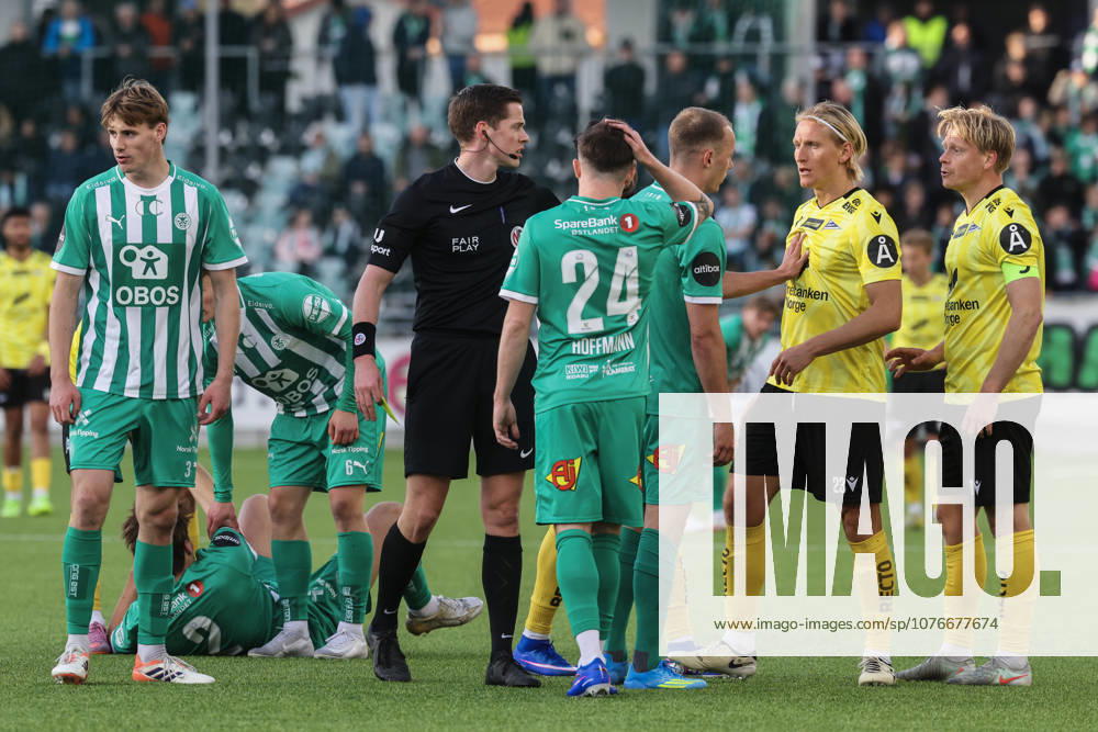 Eliteserien in football 2026 HamKam Start Hamar 20260426 HamKam s Ilir Kukleci and Start s Erlend Segberg during the elite football match between HamKam and IK Start at Briskeby Stadium Photo Geir Olsen NTB undefined Hamar Norway RESTRICTED USE FOR BETTING COMPANIES