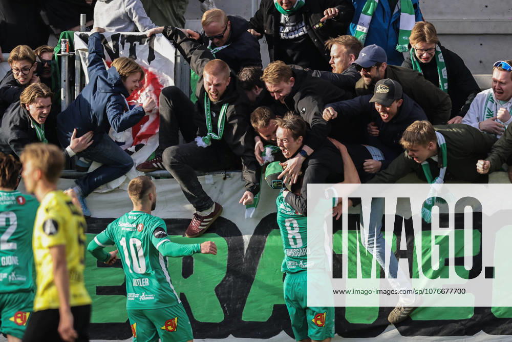 Eliteserien in football 2026 HamKam Start Hamar 20260426 HamKam s Markus Johnsgard celebrates the 2 1 goal during the elite series football match between HamKam and IK Start at Briskeby Stadium Photo Geir Olsen NTB undefined Hamar Norway RESTRICTED USE FOR BETTING COMPANIES