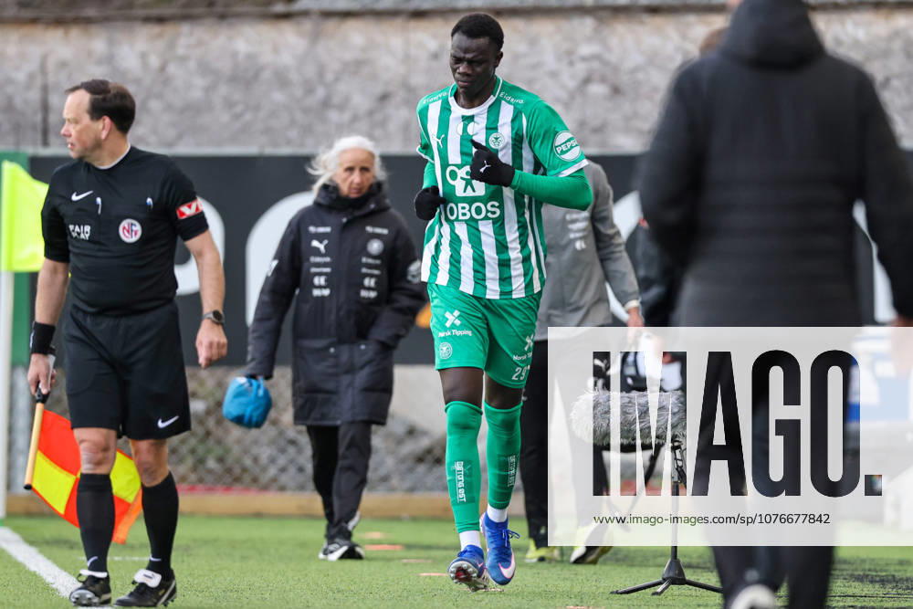 Eliteserien in football 2026 HamKam Start Hamar 20260426 HamKams Mame Niang during the elite series football match between HamKam and Start at Briskeby Photo Geir Olsen NTB undefined Hamar Norway RESTRICTED USE FOR BETTING COMPANIES