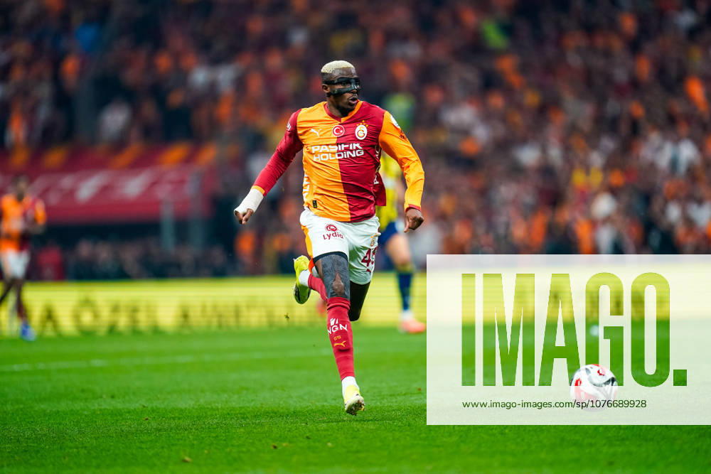 Galatasaray SK v Fenerbahce SK - Trendyol Super Lig Victor Osimhen of Galatasaray A.S. is in action during the Trendyol Super League match between Galatasaray and Fenerbahce at Rams Park in Istanbul, Turkey, on April 26, 2026. Istanbul Istanbul Turkey