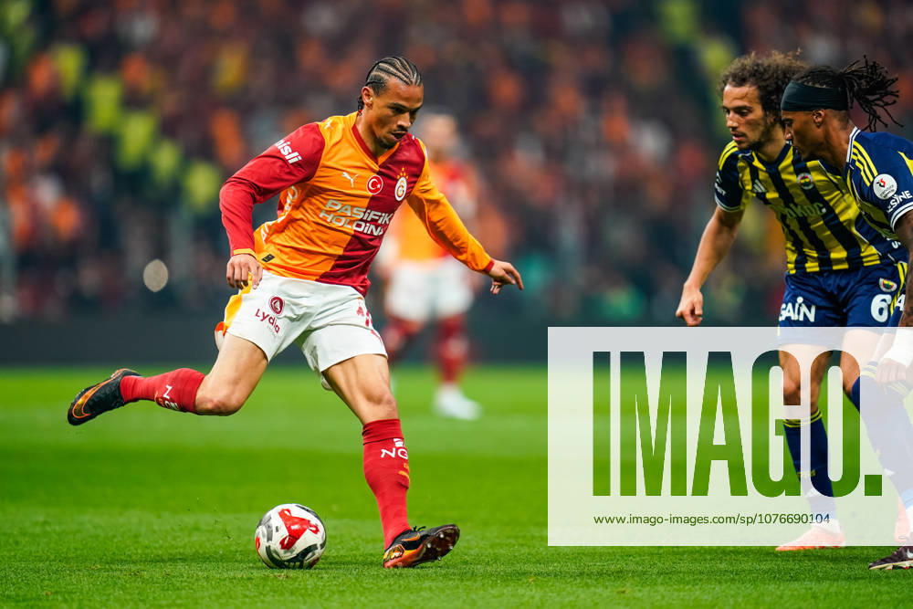 Galatasaray SK v Fenerbahce SK - Trendyol Super Lig Leroy Aziz Sane of Galatasaray A.S. is in action during the Trendyol Super League match between Galatasaray and Fenerbahce at Rams Park in Istanbul, Turkey, on April 26, 2026. Istanbul Istanbul Turkey