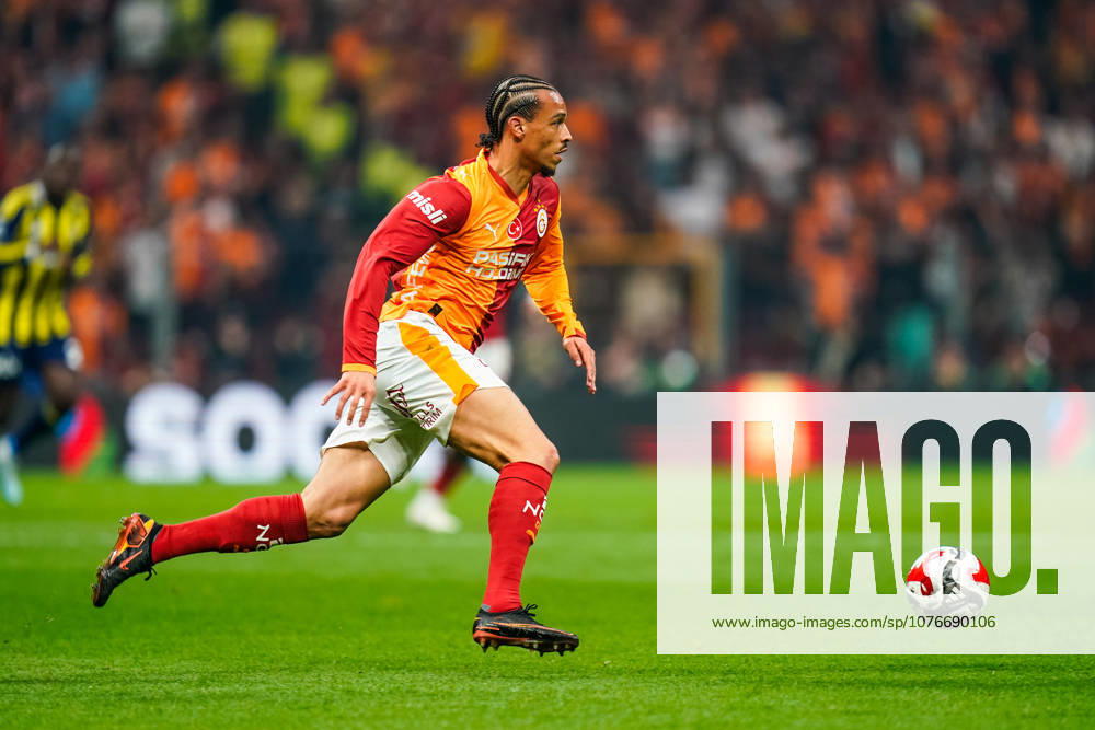 Galatasaray SK v Fenerbahce SK - Trendyol Super Lig Leroy Aziz Sane of Galatasaray A.S. is in action during the Trendyol Super League match between Galatasaray and Fenerbahce at Rams Park in Istanbul, Turkey, on April 26, 2026. Istanbul Istanbul Turkey