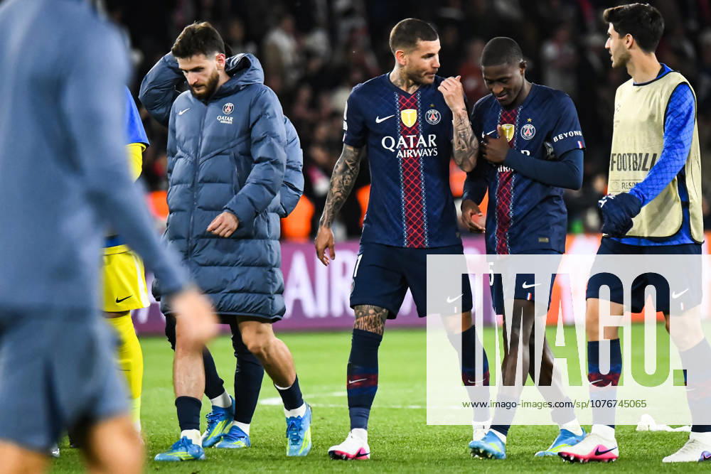 Lucas Hernandez (Paris SG) Nuno Mendes (Paris SG)