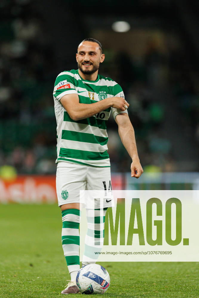 Giorgi Kochorashvili seen during Liga Portugal game between teams of Sporting CP and FC Tondela at Estadio Jose Alvalade (Luis Loureiro Ball Raw Images PT) Lisbon Estadio Jose Alvalade Portugal