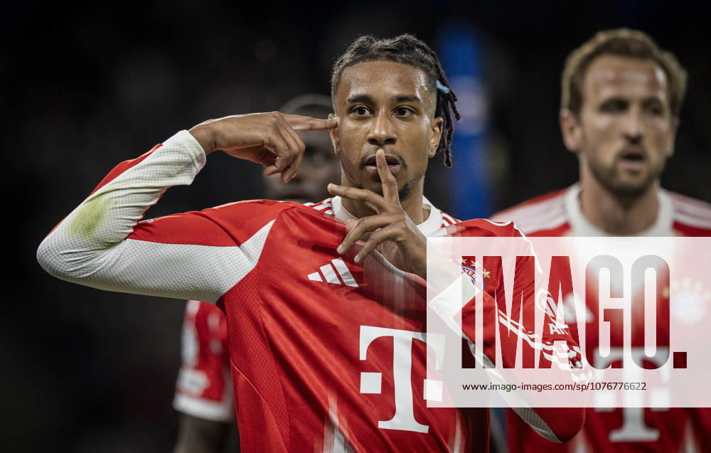 Paris, France 28th Apr 2026 Goal celebration Michael Olise FCB Paris Saint Germain FC Bayern Munich 28 04 2026