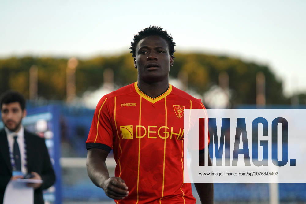 Lecce s Lameck Banda during the Serie A soccer match between Pisa and Lecce at the Cetilar Arena Romeo Anconetani Stadium in Pisa; Center West Italy;friday May 01 2026 ; Soccer