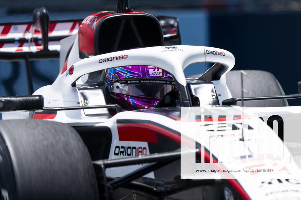 French Formula One driver Esteban Ocon of Haas F1 Team in action during the first free practice session of the Formula One Miami Grand Prix at the Miami International Autodrome in Miami Gardens, Florida on Friday, May 1, 2026. MIA2026050145 GREGxNASH