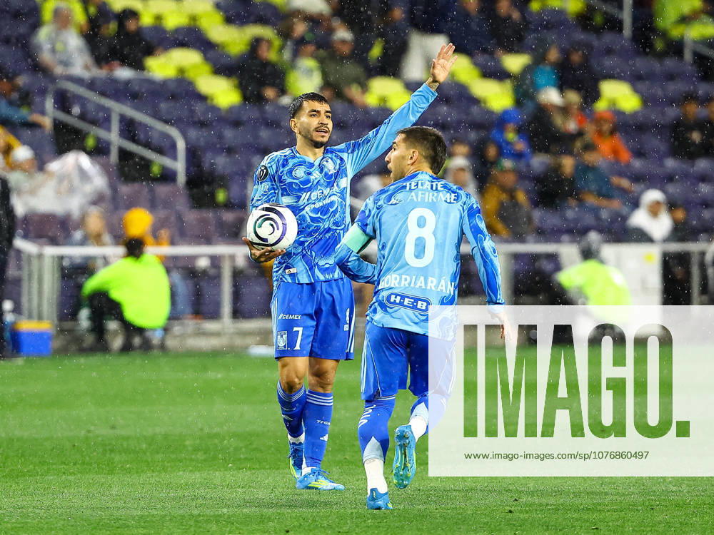 CONCACAF CHAMPIONS CUP 2026: Tigres UANL Vs Nashville SC APR 28 April 28, 2026: Tigres UANL midfielder Angel Correa (7) calls out to his teammates during a Concacaf Champions Cup match between Tigres UANL and Nashville SC at Geodis Park in Nashville, TN. Stephen Furst CSM (Credit Image: Â Stephen Furst Cal Media) Nashville Tn United States of America