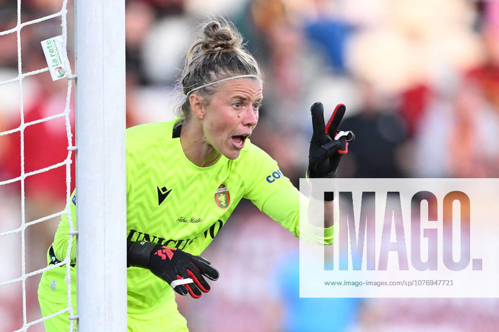 CALCIO - Serie A Femminile - AS Roma vs Ternana Women Katja Schroffenegger of Ternana Women is in action during the Matchday 20 of the Serie A Women Athora Championship between A.S. Roma and Ternana Women at the Tre Fontane Stadium on May 2, 2026 in Roma, Italy. Rome Italy