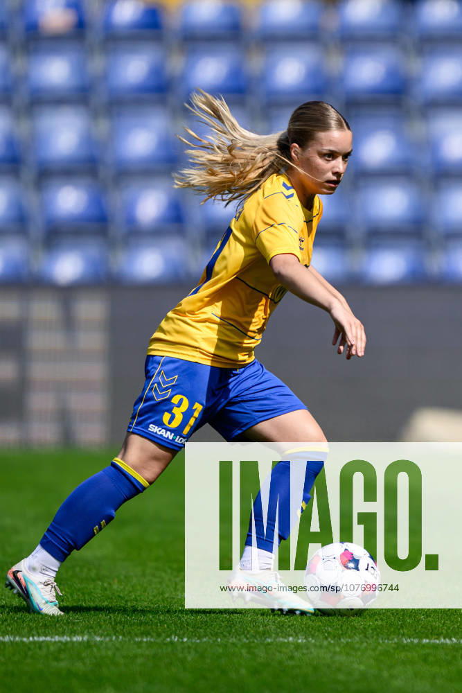 Broendby IF v Fortuna Hjoerring, A-Liga football, Broendby, Denmark Broendby, Denmark. 03rd, May 2026. Evelina Romasova (31) of Broendby IF seen during the A-Liga match between and Broendby IF and Fortuna Hjoerring at Brondby Stadion in Brondby. Denmark, Brondby, Brondby Stadion