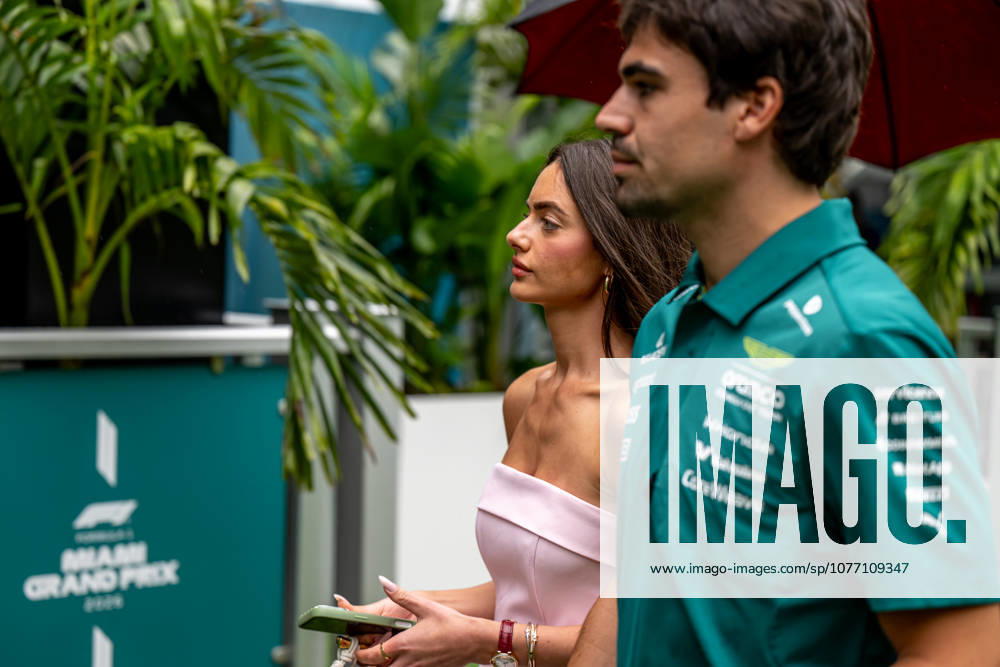 Miami Grand Prix - Race day - Miami International Autodrome MIAMI INTERNATIONAL AUTODROME, UNITED STATES - MAY 03: Yael Shelbia, Lance Stroll s Girlfriend, during the Miami Grand Prix at Miami International Autodrome on Sunday May 03, 2026 in Miami, Florida, United States (Photo by Michael Potts BSR Agency). Content not available for redistribution in The Netherlands directly or indirectly through any third parties.