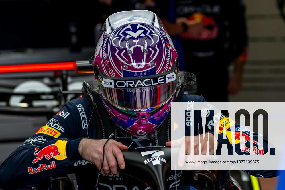 Miami Grand Prix - Race day - Miami International Autodrome MIAMI INTERNATIONAL AUTODROME, UNITED STATES - MAY 03: Max Verstappen, Red Bull Racing RB22 from Netherlands during the Miami Grand Prix at Miami International Autodrome on Sunday May 03, 2026 in Miami, Florida, United States (Photo by Michael Potts BSR Agency) Content not available for redistribution in The Netherlands directly or indirectly through any third parties.