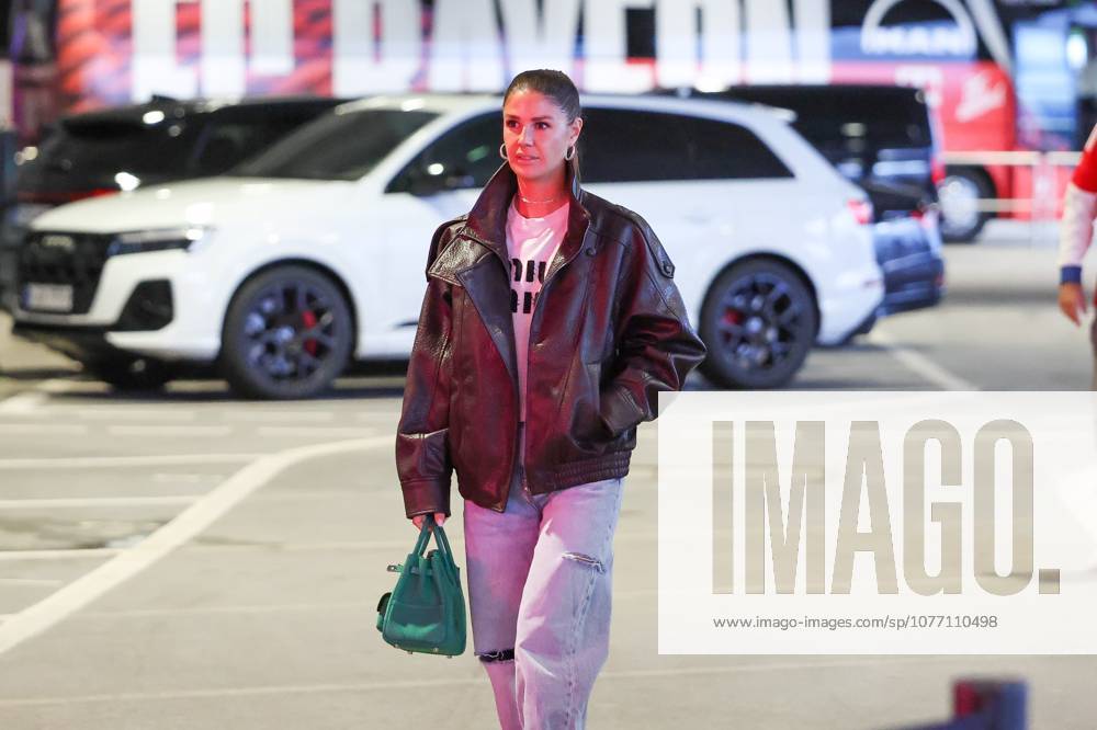 Lina Kimmich, wife of Joshua Kimmich 6 FC Bayern Muenchen , FC Bayern Muenchen vs Paris Saint Germain, Football, UEFA, Champions League, Semifinal, Second leg, 06 05 2026 Muenchen Bayern Germany