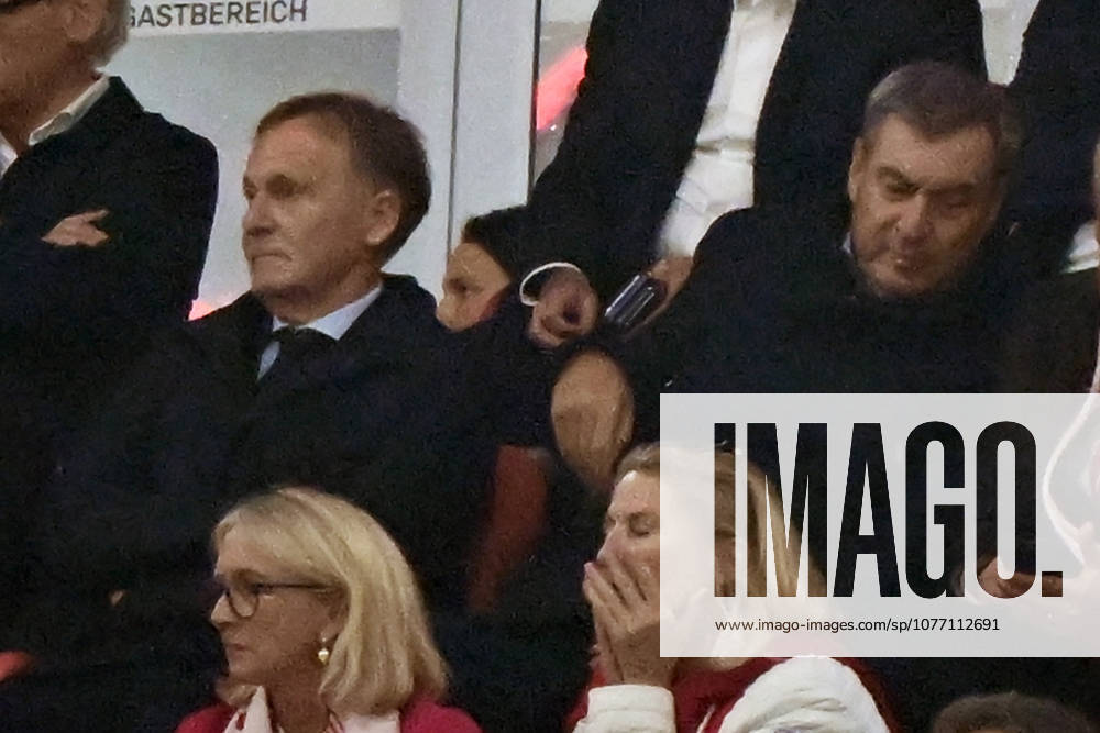 Football UEFA Champions League 1 2 Final, FC Bayern Muenchen Paris St Germain v l Hans Joachim Watzke Markus Söder Muenchen