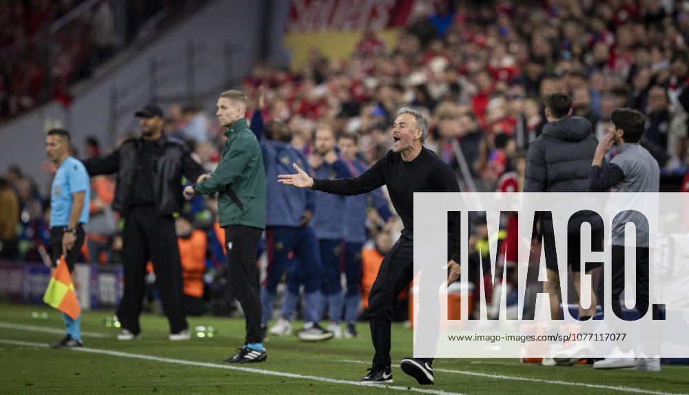 Munich, Germany 06th May 2026 Coach Luis Enrique PSG FC Bayern Munich Paris Saint Germain 06 05 2026