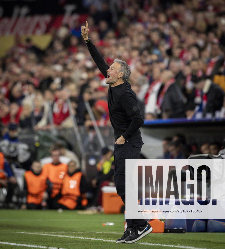 Munich, Germany 06th May 2026 Coach Luis Enrique PSG FC Bayern Munich Paris Saint Germain 06 05 2026