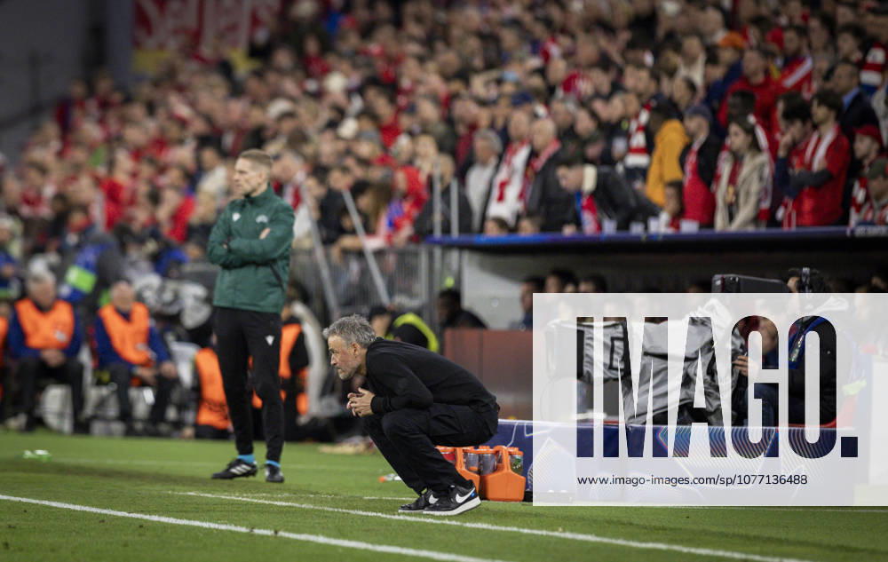 Munich, Germany 06th May 2026 Coach Luis Enrique PSG FC Bayern Munich Paris Saint Germain 06 05 2026