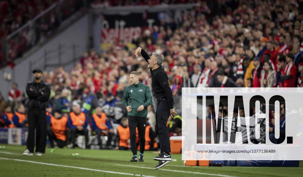 Munich, Germany 06th May 2026 Coach Luis Enrique PSG FC Bayern Munich Paris Saint Germain 06 05 2026