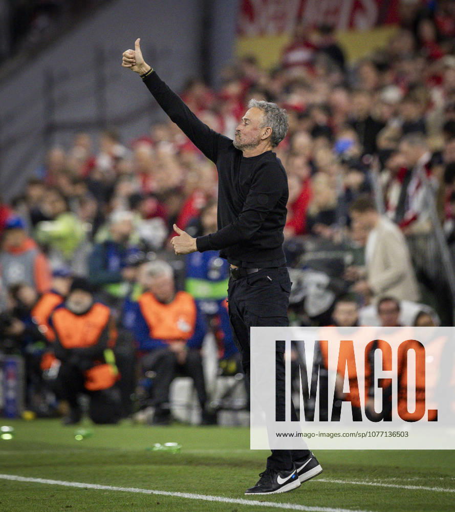 Munich, Germany 06th May 2026 Coach Luis Enrique PSG FC Bayern Munich Paris Saint Germain 06 05 2026