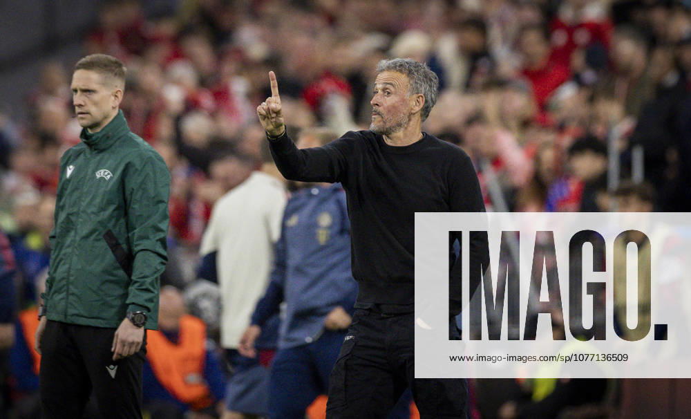 Munich, Germany 06th May 2026 Coach Luis Enrique PSG FC Bayern Munich Paris Saint Germain 06 05 2026