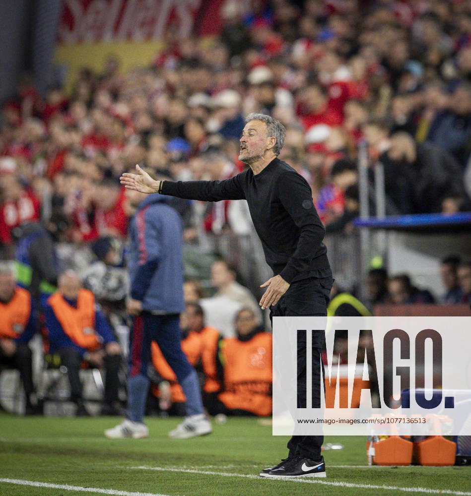 Munich, Germany 06th May 2026 Coach Luis Enrique PSG FC Bayern Munich Paris Saint Germain 06 05 2026