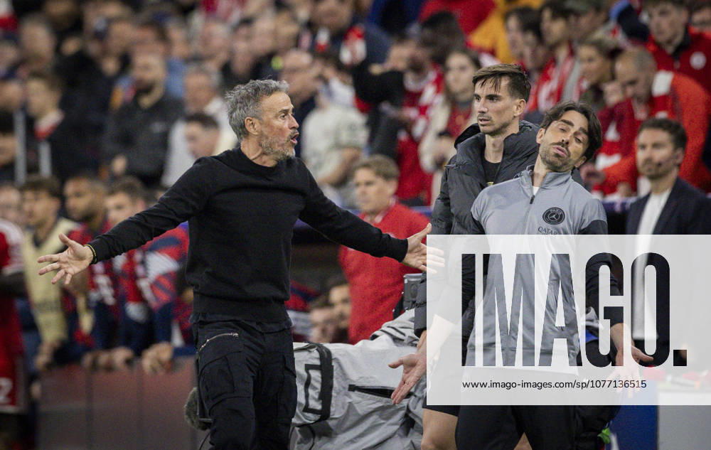 Munich, Germany 06th May 2026 Coach Luis Enrique PSG FC Bayern Munich Paris Saint Germain 06 05 2026