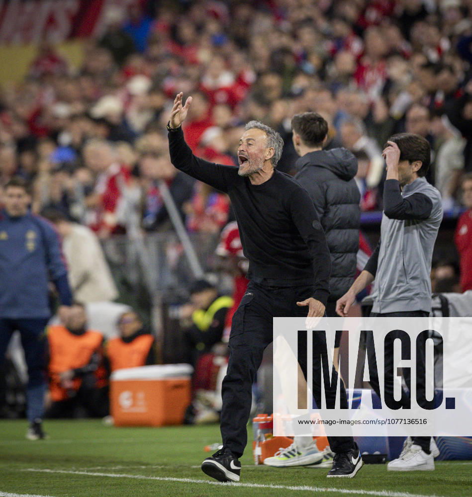Munich, Germany 06th May 2026 Coach Luis Enrique PSG FC Bayern Munich Paris Saint Germain 06 05 2026