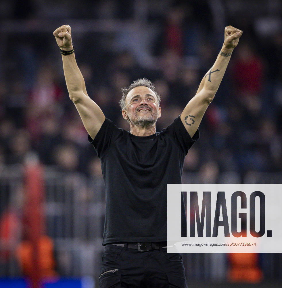 Munich, Germany 06th May 2026 Coach Luis Enrique PSG FC Bayern Munich Paris Saint Germain 06 05 2026