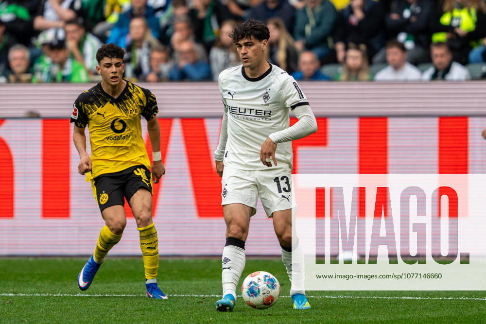 On the ball Giovanni Alejandro Reyna Borussia Moenchengladbach, 13 VfL Borussia Moenchengladbach vs Borussia Dortmund, Football, 1 Bundesliga, Matchday 32, Season 2025 2026, 03 05 2026 DFL REGULATES PROHIBIT ANY USE OF PHOTOGRAPHS AS IMAGE SEQUENCES AND OR QUASI VIDEO VfL Borussia Moenchengladbach vs Borussia Dortmund, Football, 1 Bundesliga, Matchday 32, Season 2025 2026, 03 05 2026 Moenchengladbach