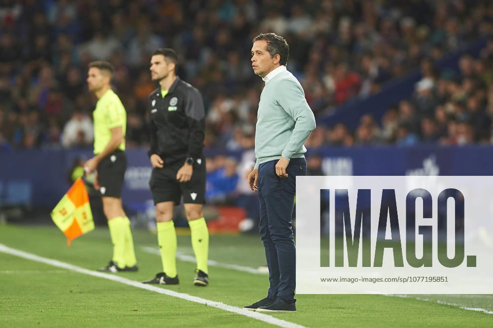 Head coach Luis Castro Levante UD during the LaLiga EA Sports match between Levante UD and CA Osasuna at Ciudad de Valencia on May 8, 2026 in Valencia, Spain Photo by Maria Jose Segovia DeFodi Images
