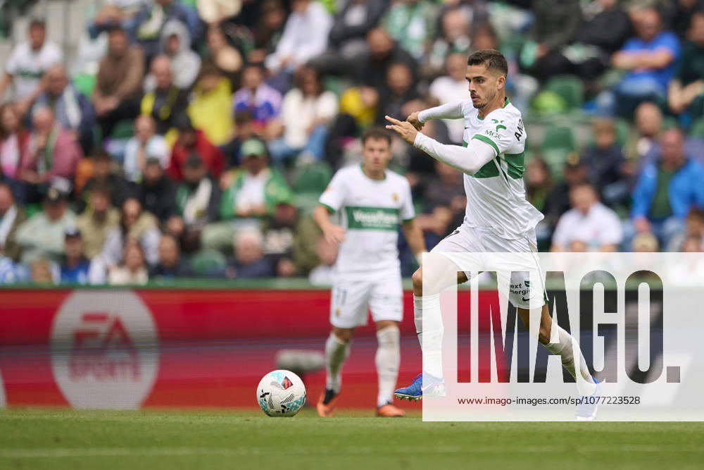 Elche CF v Deportivo Alaves - LaLiga EA Sports ELCHE, SPAIN - MAY 9: Andre Da Silva of Elche CF in action during to the LaLiga EA Sports match between Elche CF and Deportivo Alaves at Manuel Martinez Valero Stadium on May 9, 2026, in Elche, Spain. (Photo by Francisco Macia Photo Players Images Magara Press) Elche Martinez Valero Stadium Spain