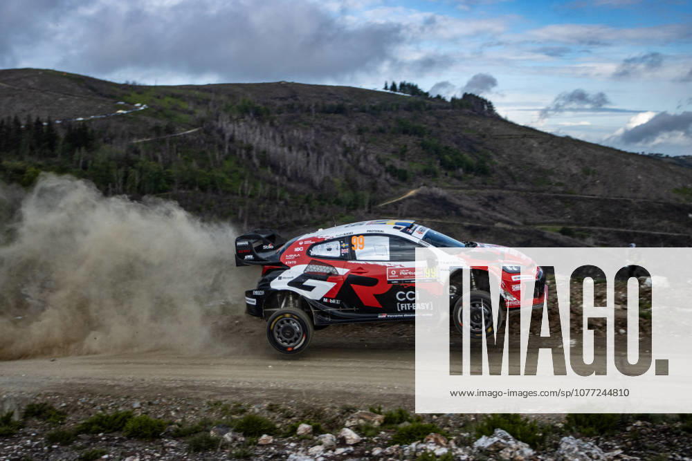 IPA84523009 - ,Driver Oliver Solber And Co-Driver Elliott Edmondson Of The Team Toyota Gazoo Racing Wrt Are Driving The Toyota Gr Yaris Rally1They Face ,2nd The Day Of The Race During Fia World Rally Championship WRC, Motorsport Rallye, WM Vodafone Rally De Portugal 2026 09 May Matosinhos, Portugal
