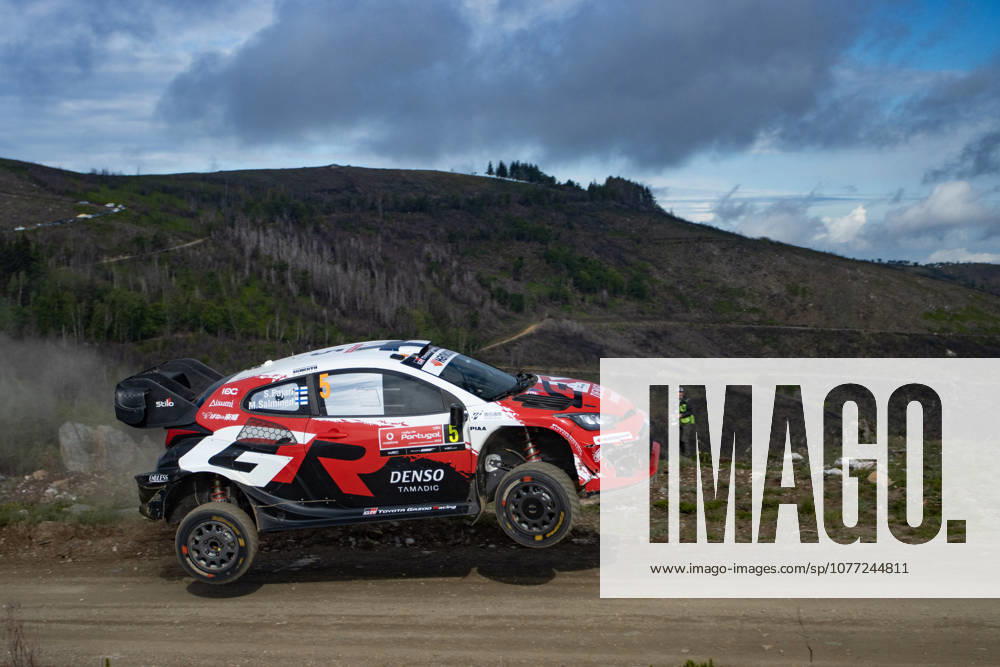 IPA84523010 - ,Driver Sami Pajari And Co-Driver Marko Salminen Of The Team Toyota Gazoo Racing Wrt,Toyota Gr Yaris Rally1 They Face ,2nd The Day Of The Race During Fia World Rally Championship WRC, Motorsport Rallye, WM Vodafone Rally De Portugal 2026 09 May Matosinhos, Portugal