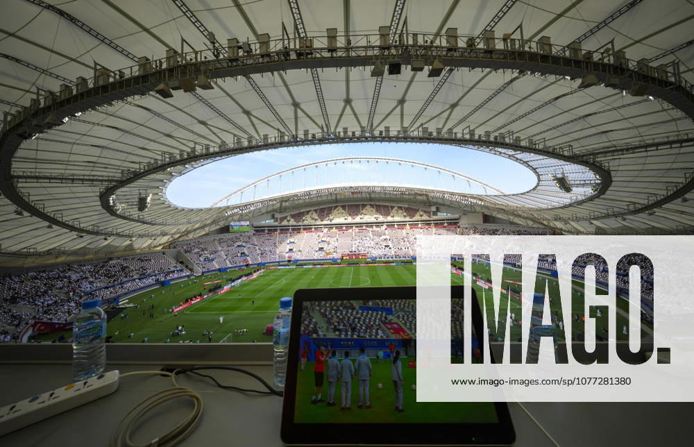Al Sadd SC and Al Gharafa SC - Amir Cup 2026 Final A general view of Khalifa International Stadium prior to the Amir Cup 2026 Final match between Al Sadd SC and Al Gharafa SC at Khalifa International Stadium in Doha, Qatar, on May 9, 2026. DOHA Qatar