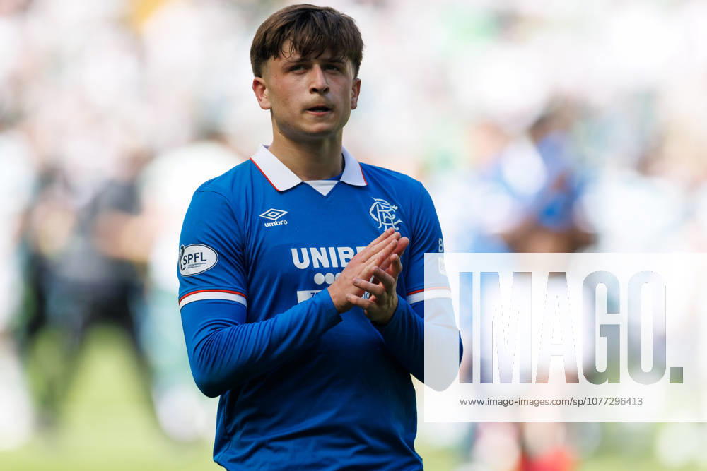 Celtic v Rangers: Rangers dejection Mikey Moore