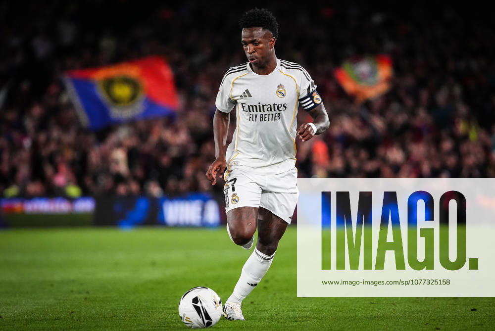 Vinicius Junior (Jr) of Real Madrid during the LaLiga match between FC Barcelona, Barca and Real Madrid CF at Spotify Camp Nou Stadium on May 10, 2026 in Barcelona, Spain. Barcelona Spain - ZUMAm308 20260510_zsp_m308_007