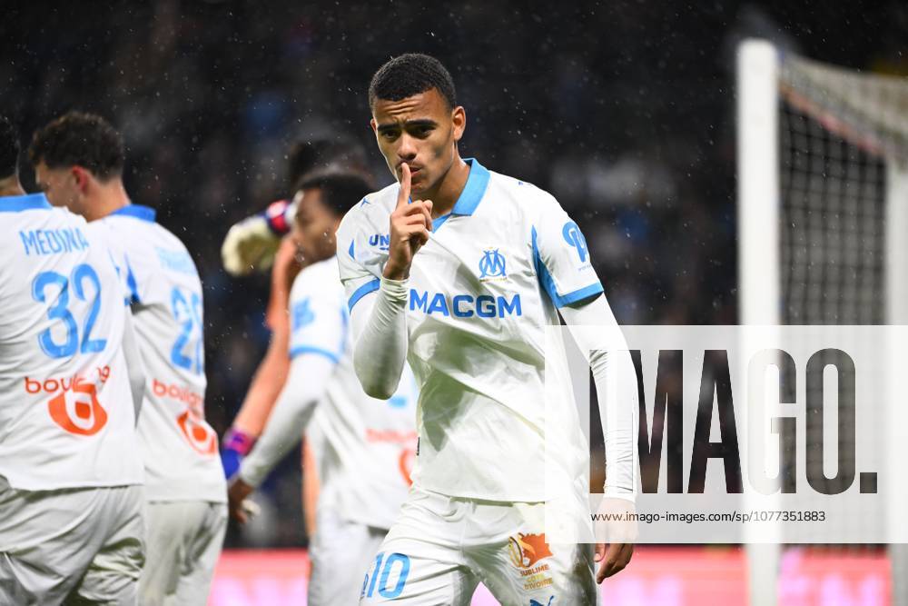 Greenwood mason FOOT L1 2026 LE HAVRE MARSEILLE 0 1 STADE OCEANE LE HAVRE FRANCE 10 05 2026 GARNIER ETIENNE joy of greenwoods goal 0 1 at the 55 LE HAVRE STADE OCEANE France GermanyxJapanxUKxFrancexBelgiumxOUT