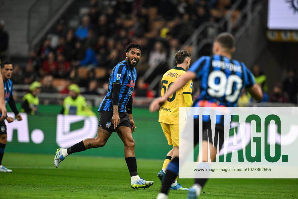 CALCIO - Serie A - AC Milan vs Atalanta BC Photo by IPA ABACAPRESS.COM84553033 - Ederson of Atalanta BC scores a goal during the Italian Serie A football match between AC Milan and Atalanta BC on 10 of May 2026 at Giuseppe Meazza San Siro Siro stadium in Milan, Italy. Credit: Tiziano Ballabio Milan Italy