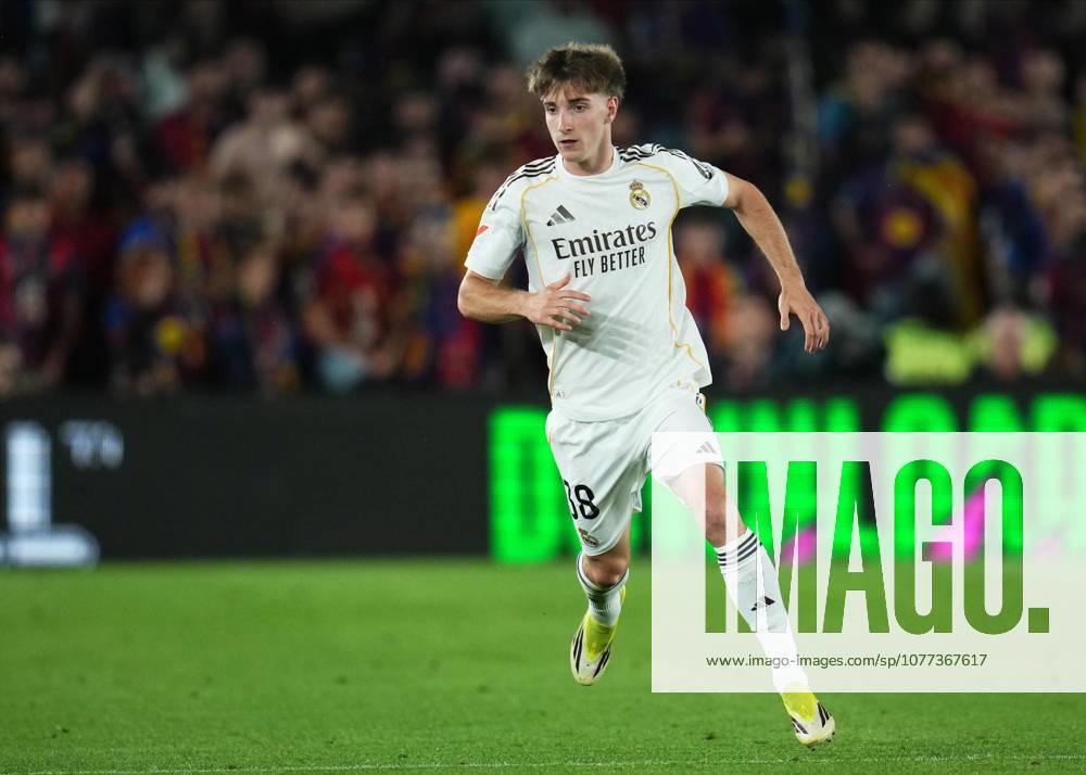 ESP: FC Barcelona, Barca - Real Madrid. La Liga EA Sports. Date 35 Cesar Palacios of Real Madrid CF during the La Liga EA Sports match between FC Barcelona and Real Madrid played at Spotify Camp Nou Stadium on 10 May 2026 in Barcelona, Spain. kpng