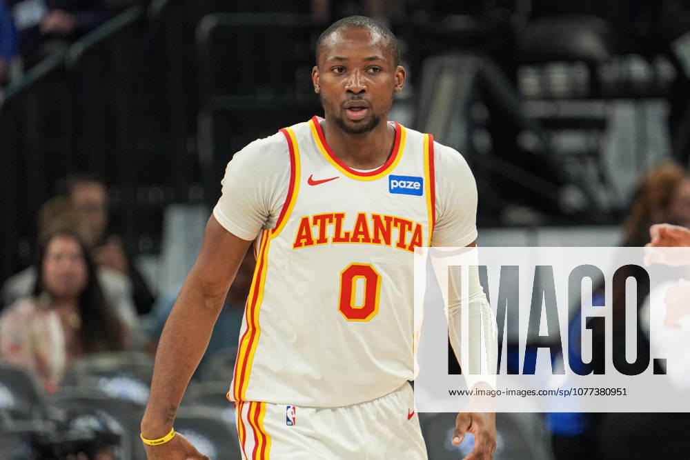 Atlanta Hawks at Orlando Magic, Orlando, Florida, USA Orlando, Florida, USA, April 1, 2026, Atlanta Hawks forward Jonathan Kuminga 0 moving upcourt at the Kia Center.