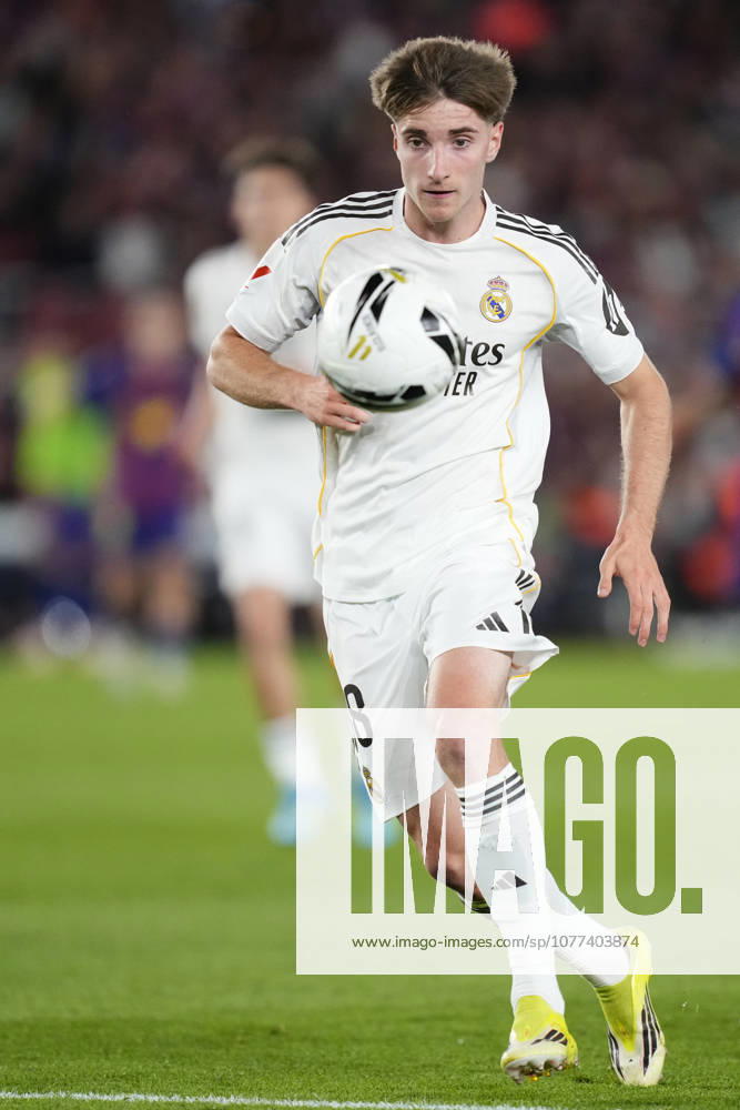 FC Barcelona, Barca v Real Madrid CF - LaLiga EA Sports Cesar Palacios attacking midfield of Real Madrid and Spain during the LaLiga EA Sports match between FC Barcelona and Real Madrid CF at Spotify Camp Nou on May 10, 2026 in Barcelona, Spain. Barcelona Spain
