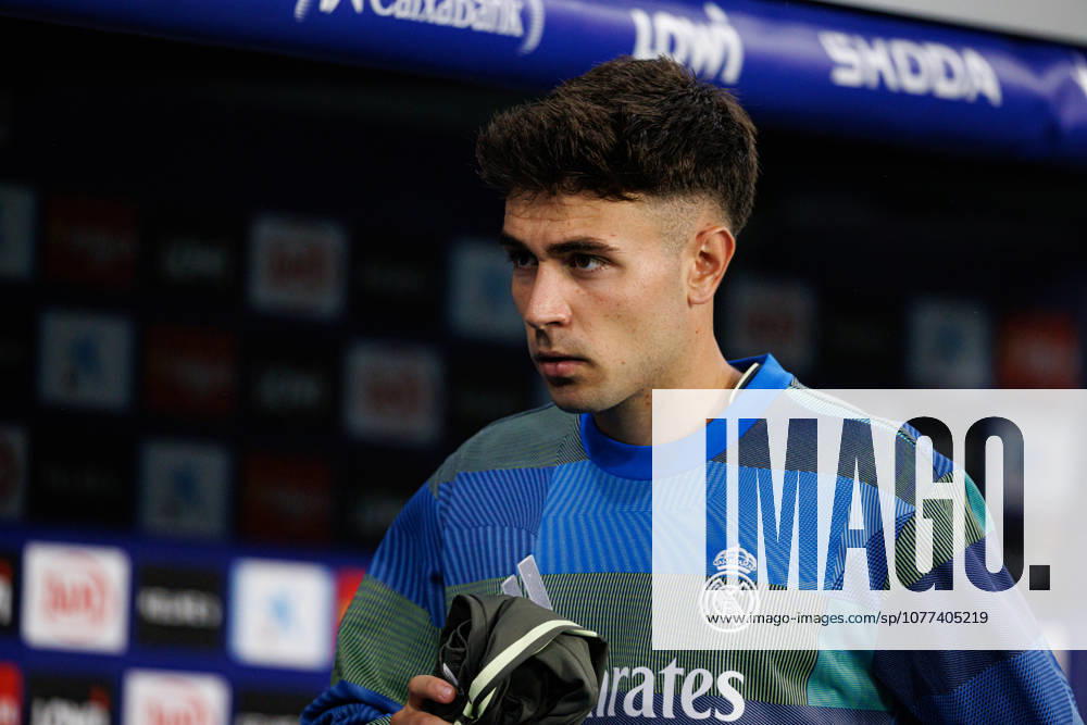 David Jimenez seen during LaLiga EASPORTS game between teams of RCD Espanyol de Barcelona and Real Madrid FC at RCDE Stadium (Maciej Rogowski Ball Raw Images) Barcelona RCDE Stadium Spain
