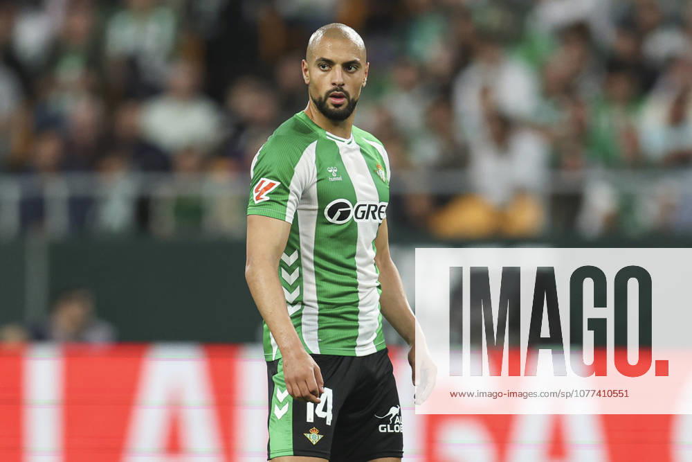ESP: Real Betis - Elche CF. La Liga EA Sports. Date 36 Sofyan Amrabat of Real Betis during the La Liga EA Sports match between Real Betis and Elche CF played at La Cartuja Stadium on May 12, 2026 in Sevilla, Spain. kpng