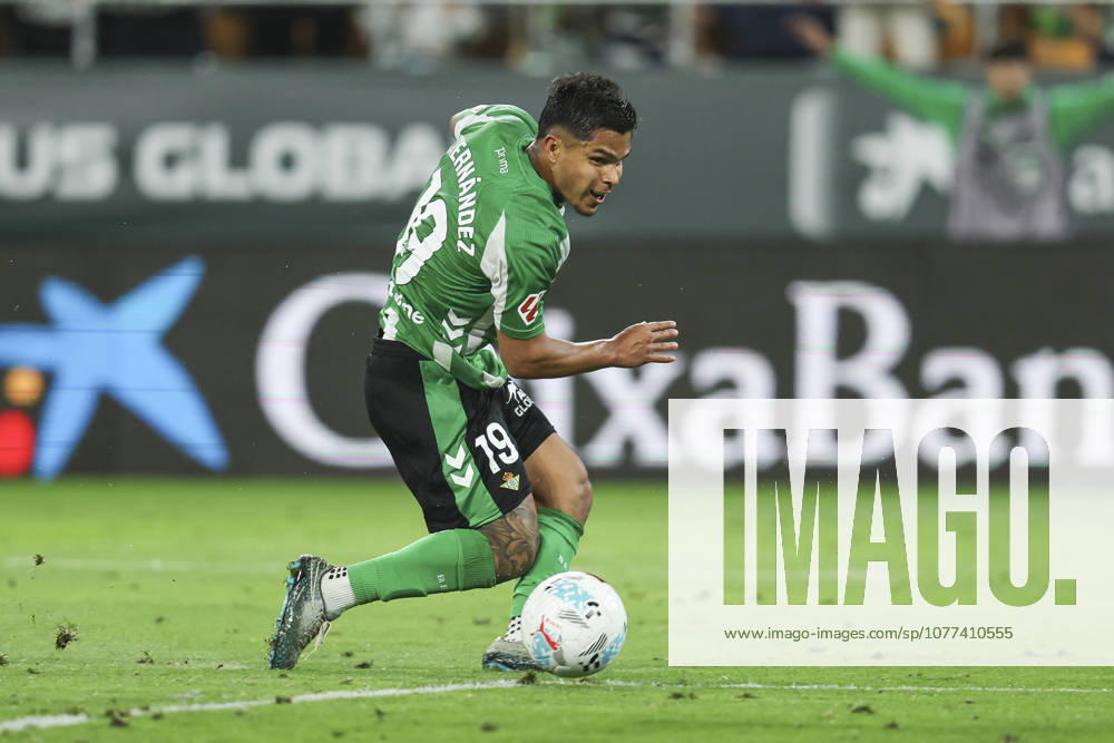 ESP: Real Betis - Elche CF. La Liga EA Sports. Date 36 Juan Camilo Cucho Hernandez of Real Betis during the La Liga EA Sports match between Real Betis and Elche CF played at La Cartuja Stadium on May 12, 2026 in Sevilla, Spain. kpng