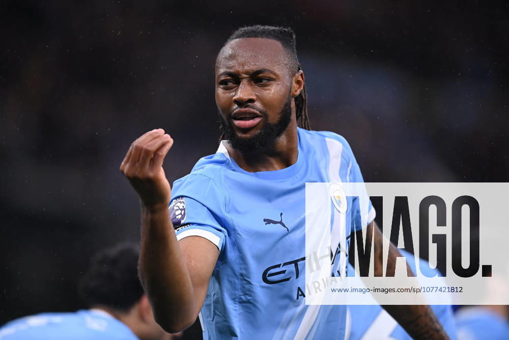 Manchester City v Crystal Palace, Premier League Antoine Semenyo of Manchester City celebrates scoring his team s first goal during the Manchester City v Crystal Palace Premier League match at the Etihad Stadium, Manchester, England on 13 May 2026 Credit: Ben Roberts Every Second Media Editorial use only. All images are copyright Every Second Media Limited. No images may be reproduced without prior permission. All rights reserved. Premier League and Football League images are subject to licensing agreements with Football DataCo Limited. see https: www.football-dataco.com