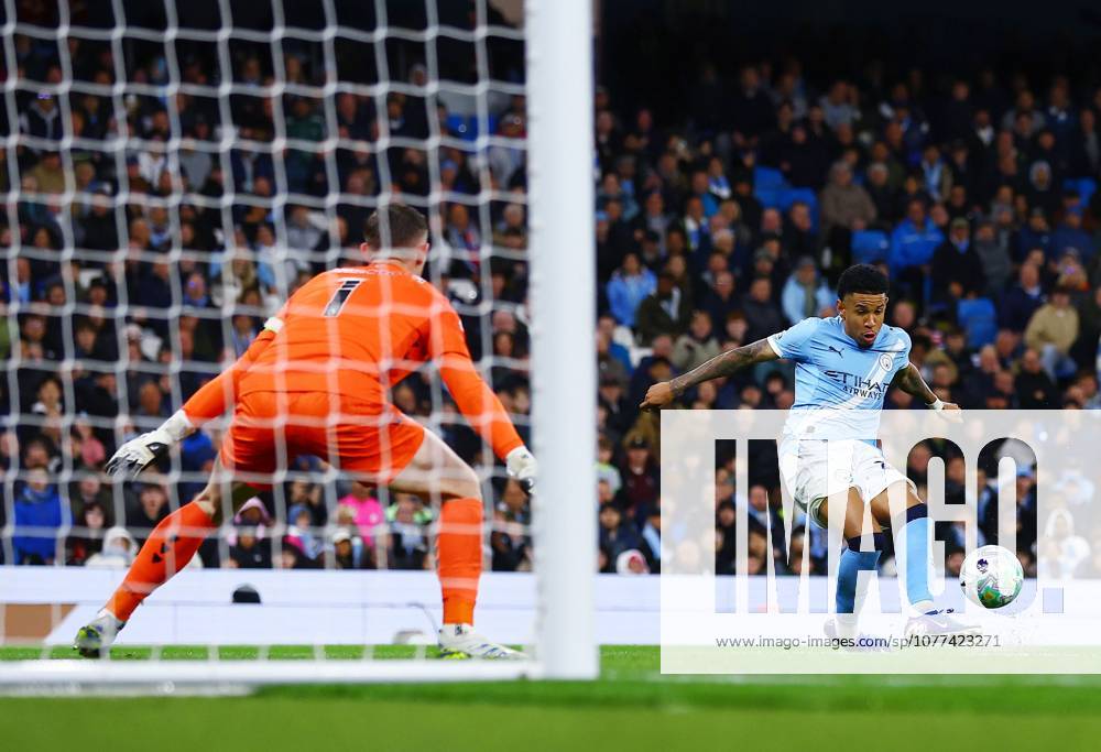 Savinho of Manchester City scores a goal to make it 3-0 Manchester City v Crystal Palace, Premier League, Football, Etihad Stadium, Manchester , UK - 13 May 2026Manchester Etihad Stadium United Kingdom